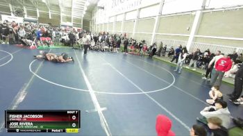 265 lbs Champ Round 1 (16 Team) - Jose Rivera, Salem Elite Wrestling vs Fisher Jacobson, Utah Red