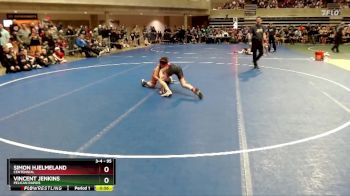 95 lbs Cons. Semi - Simon Hjelmeland, Centennial vs Vincent Jenkins, Pelican Rapids