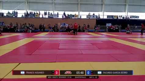 Franco Assaneo vs Facundo Garcia Berro 2025 ADCC South American Championship