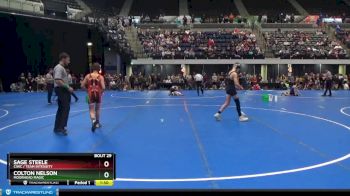 120 lbs Quarterfinal - Sage Steele, CIWC / Team Intensity vs Colton Nelson, Moorhead Magic