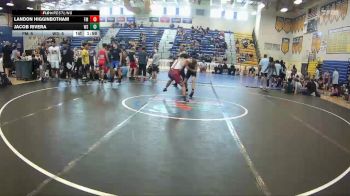 120 lbs Semis & Wb (16 Team) - Landon Higginbotham, Funky Monkey vs Jacob Rivera, Westside Wrestling