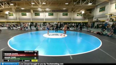 120 lbs 3rd Place Match - Wudzie Zaato, Moorcroft Mat Masters Wrestlin vs Riggin Sand, Thunder Wrestling Club