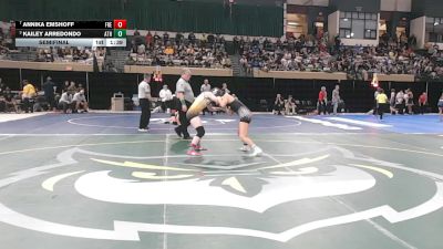 125 lbs Semifinal - Kailey Arredondo, Atholton vs Annika Emshoff, Frederick
