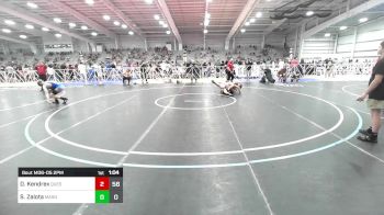 195 lbs Rr Rnd 2 - Devin Kendrex, Quest School Of Wrestling Gold vs Stosh Zalota, Mat Assassins