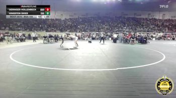 B5A-165 lbs 1st Place Match - Kingston Sikes, Carl Albert vs Deringer Hollenbeck, Grove