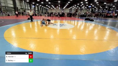 132 lbs Consi Of 64 #2 - Brady Harder, PA vs Christian Bailey, WY