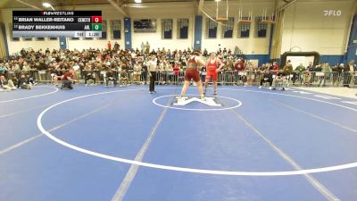 285 lbs 3rd Place - Brian Waller-Reitano, Central Catholic vs Brady Bekkenhuis, Arlington