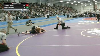 4 - 120 lbs Semifinal - Derek Bush, Salem (Salem) vs Brodie Gibbs, Atlee
