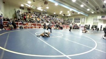 152 lbs Champ. Round 3 - Lucas Reza, Servite vs Steve Caday, Calvary Chapel-SA