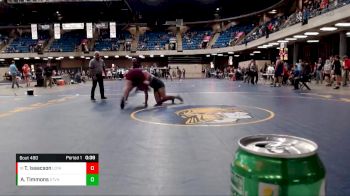 285 lbs Cons. Round 1 - Tyler Isaacson, Loyola Academy vs Andrew Timmons, Stevenson