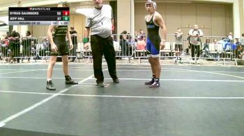 130 lbs Round Of 32 - Syrus Saunders, The Empire vs Jeff Hill, Jet House