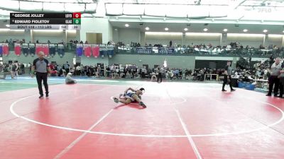 113 lbs Consolation - George Jolley, Ledyard vs Edward Fioletov, Glastonbury