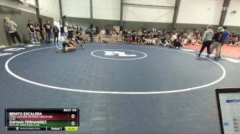120 lbs Cons. Round 3 - Benito Escalera, CNWC Concede Nothing Wrestling Club vs Damian Fernandez, Outlaw Wrestling Club