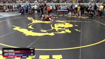 97 lbs Champ. Round 1 - Mick Dobbs, Interior Grappling Academy vs Jack Pegues, Juneau Youth Wrestling Club Inc.