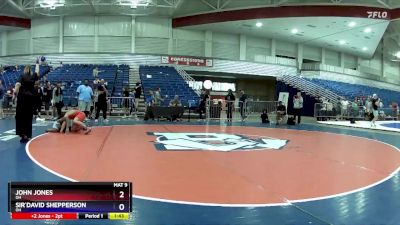 150 lbs Cons. Round 4 - Sir`David Shepperson, OH vs John Jones, OH