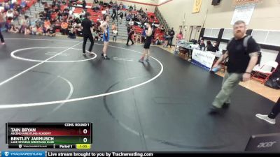 165 lbs Cons. Round 1 - Bentley Jarmusch, Lake Stevens Wrestling Club vs Tain Bryan, Ascend Wrestling Academy