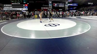 113 lbs Cons. Rd Of 64 - RJ Beighley, PA vs Carver Hinz, IA