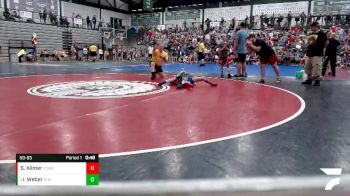 59-65 lbs Quarterfinal - Ian Weber, Ringers vs Scott Kilmer, Lion`s Den Wrestling Academy