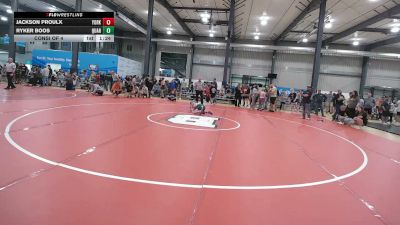 85 lbs Consi Of 4 - Jackson Proulx, York vs Ryker Boos, Quarryville