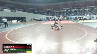 4A-138 lbs Quarterfinal - Treyce Horton, Mazama vs Wyatt Smith, North Bend