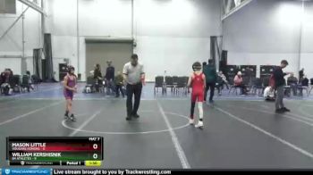 64 lbs Finals (2 Team) - Mason Little, Vougars Honors vs William Kershisnik, 84 Athletes