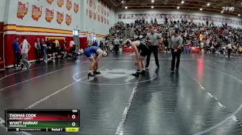 190 lbs Champ. Round 1 - Wyatt Harhay, Strongsville vs Thomas Cook, Olentangy Liberty