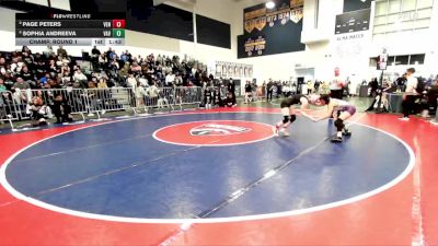 100 lbs Champ. Round 1 - Page Peters, Ventura vs Sophia Andreeva, Valencia/Valencia