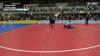 125 lbs Round 2 - Waylon Enger, St. Francis Gladiators vs Cooper Jensen, DGF