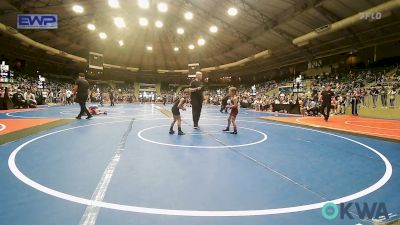 49 lbs Round Of 16 - Jasper McKisson, Perry Wrestling Academy vs Finn Morse, Sallisaw Takedown Club