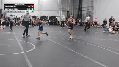 72 lbs Round 1 (4 Team) - Salvatore Rizzo, Hammers vs Ryder Limpar, Grit Mat Club