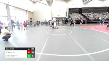 73 lbs Quarterfinal - Shane Young, Revival Orange vs Cole Desiano, Steel Valley Knights