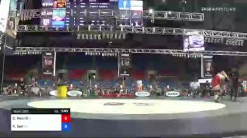 170 lbs Semifinal - Cody Merrill, California vs Keegan Sell, Ohio