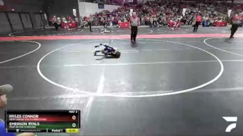54 lbs Quarterfinal - Myles Connor, New Lisbon Youth Wrestling vs Emerson Ryals, MGM Silver Spartans