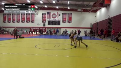 125 lbs Champ. Round 1 - Caden Garriott, Unattached vs Nasier Parker, Cerritos College