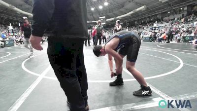 105 lbs Consi Of 8 #1 - Brylee Bernzott, Weatherford Youth Wrestling vs Landon Boldra, Hornet Wrestling Club