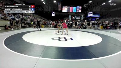 155 lbs Cons. Rd Of 32 - Rowyn Wiltgen, NE vs Audrey Levendusky, TN