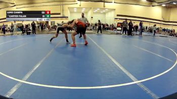 184 lbs Semifinal - Luke Ciampa, East Stroudsburg University vs Carter Falan, Cornerstone University