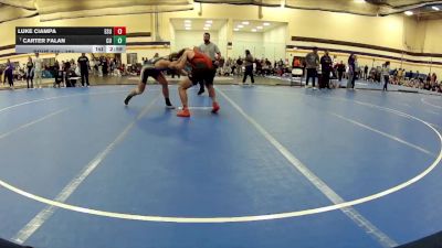 184 lbs Semifinal - Luke Ciampa, East Stroudsburg University vs Carter Falan, Cornerstone University