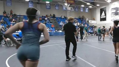 110 lbs Cons. Round 2 - Mylee Goodwin, Lindsey Wilson vs Sloane Kruger, Presbyterian