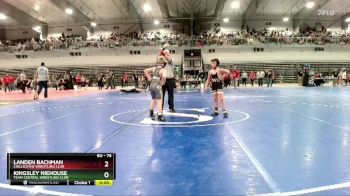 80 lbs Semifinal - Cameron Utz, Odessa Youth Wrestling Club vs Cody Beard, West Platte Youth Wrestling Club