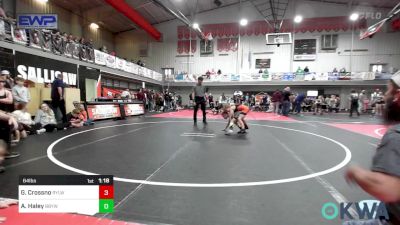 64 lbs Rr Rnd 4 - Gunner Crossno, Roland Youth League Wrestling vs Archer Haley, Broken Bow Youth Wrestling