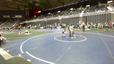 42 lbs Rr Rnd 2 - Cael Penrose, Bozeman WC vs Elijah Ojeda, No Team