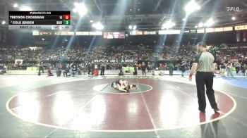 113 lbs Champ. Round 1 - Treyson Crossman, Forest Grove vs Cole Jensen, Rocky Mountain