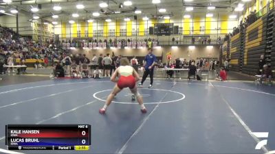 152 lbs Quarterfinal - Kale Hansen, Iowa vs Lucas Bruhl, Iowa
