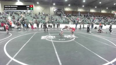 130 lbs 3rd Place - Colton Magana, Redwood WC vs Baylon Austin, USA Gold