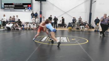58 lbs Rr Rnd 1 - Neve O'Byrne, PA West Black - W vs Jiselle Riley, NC United - W