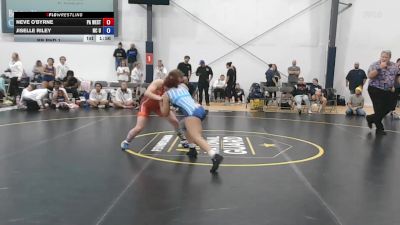 58 lbs Rr Rnd 1 - Neve O'Byrne, PA West Black - W vs Jiselle Riley, NC United - W