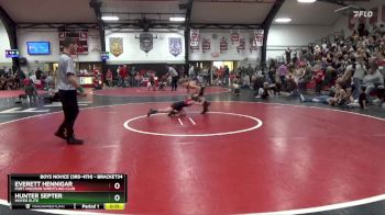 Semifinal - Everett Hennigar, Fort Madison Wrestling Club vs Hunter Septer, Moyer Elite