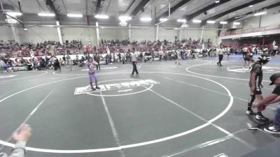 58 lbs Rr Rnd 2 - Sierra Clark, No Team vs Kalynda Smallwood, South Central Punishers