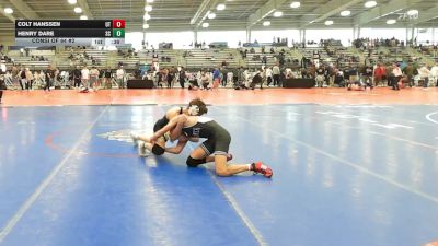 132 lbs Consi Of 64 #2 - Colt Hanssen, UT vs Henry Dare, SC